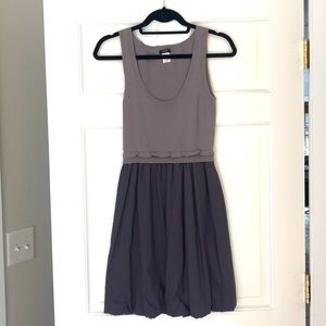 J.Crew cotton dress with bubble skirt